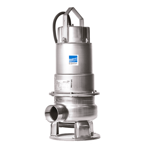Bomba Submersivel Ebara DW 756 3/4 Cv Rotor de 80mm Trifasico IP68 220V