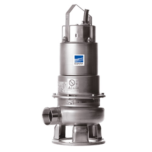 Bomba Submersivel Ebara DW 1006 1,0Cv Rotor de 86,5mm Trifasico IP68 220V