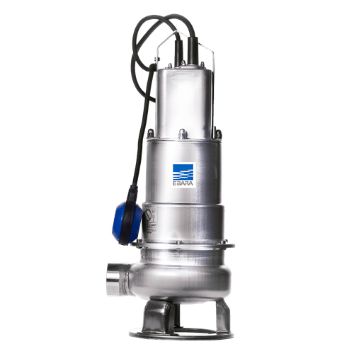 Bomba Submersivel Ebara DW VOX M 756 A 3/4 Cv Rotor de 75mm Monofasico IP68 115 V