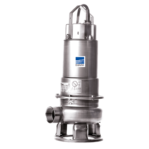Bomba Submersivel Ebara DW VOX 1506 1,5Cv Rotor de 88mm Trifasico IP68 380V